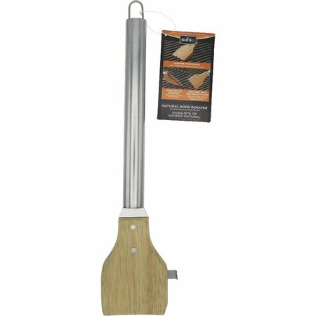 MR. BAR-B-Q Ss/Wood Brush 06483Y